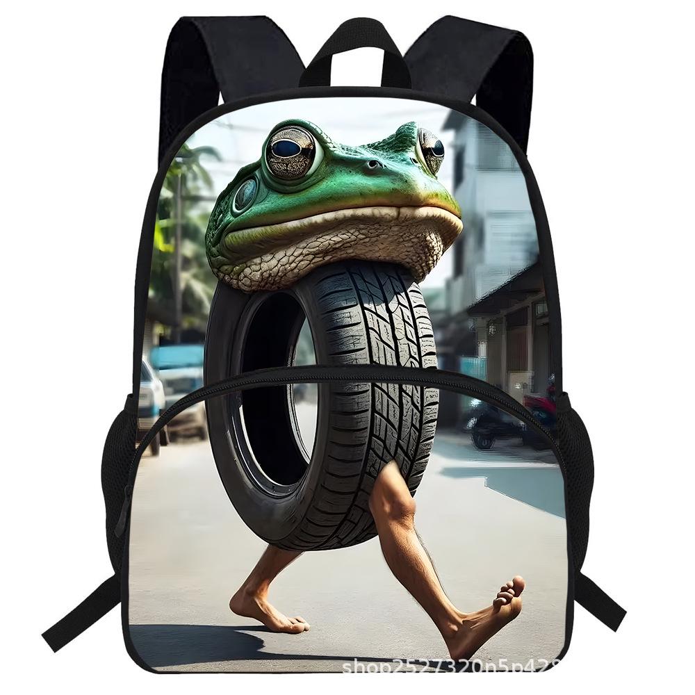 Stickman Italian Brainrot Backpack