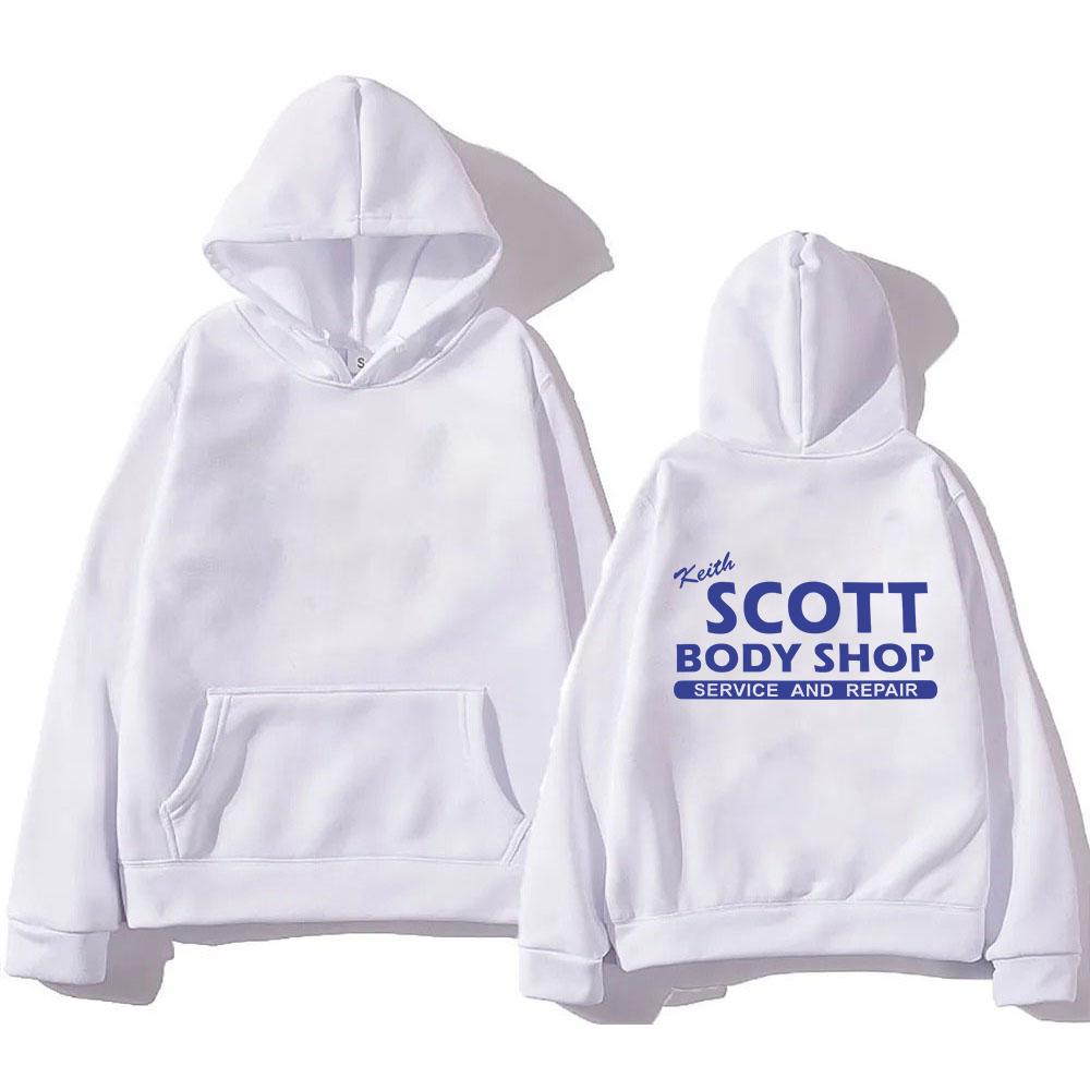 

Keith Scott Body Shop Hoodie One Tree Hill Funny Women/men Harajuku Aesthetic Hoodies Autumn Winter Pullover Sweatshirt Vintage 3XL