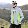 Wosawe Cycling Jacket Windproof MTB Bike Reflective Hi Viz Tops Coat