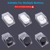 Tough Material Doorbell Waterproof Cover Transparent Doorbell Splash Guard Box  Home