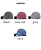 Cap Baseball Ponytail Cap Solid Cotton Material Duck Tongue Cap Sun Shading