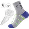 5 Pairs Men's Anti Odor & Anti Slip Socks - Breathable Moisture Wicking Crew Socks for Sports & Daily Wear, 4 Season Pack