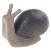 Snail Miniature Figurine Model Coarse Pottery Ceramics Snail Statue Ornament for Fairys Garden Landscape Decoration