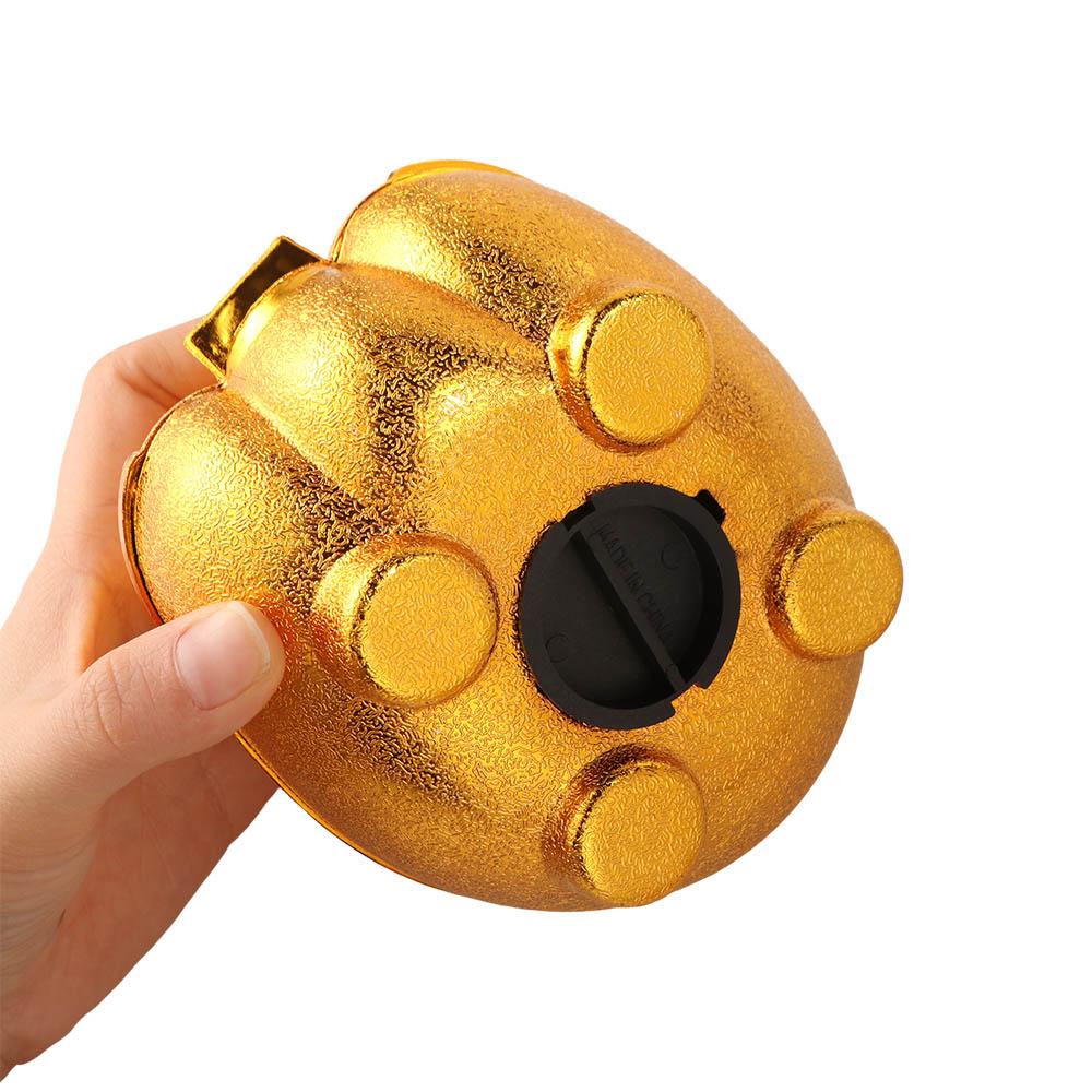 Gold Pig Pig Plastic Piggy Bank Plastic Coin Saving Box Practical Pig Money Jar Student Gift