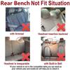 Car Seat Cover Full Set Universal Interior Accessories For 5 Seats Car