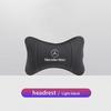 D1-1PCS Car Seat Headrest Auto Logo Neck Pillow For Mercedes Benz AMG W203 W204 W205 W209 W210 W176 Interior Stickers PGTZ-BENCHI