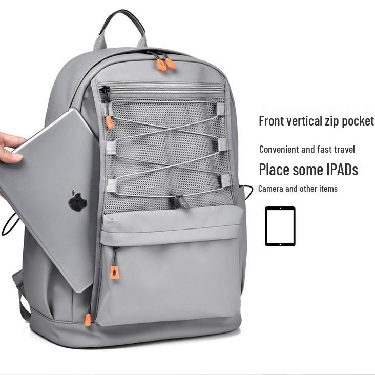 Men's Casual Multifunctional 17" Laptop Backpack - Large Capacity for College, Business & Travel