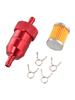 Aluminum Fuel Filter Inline Filter Motorcycle Fuel Filter Lightweight