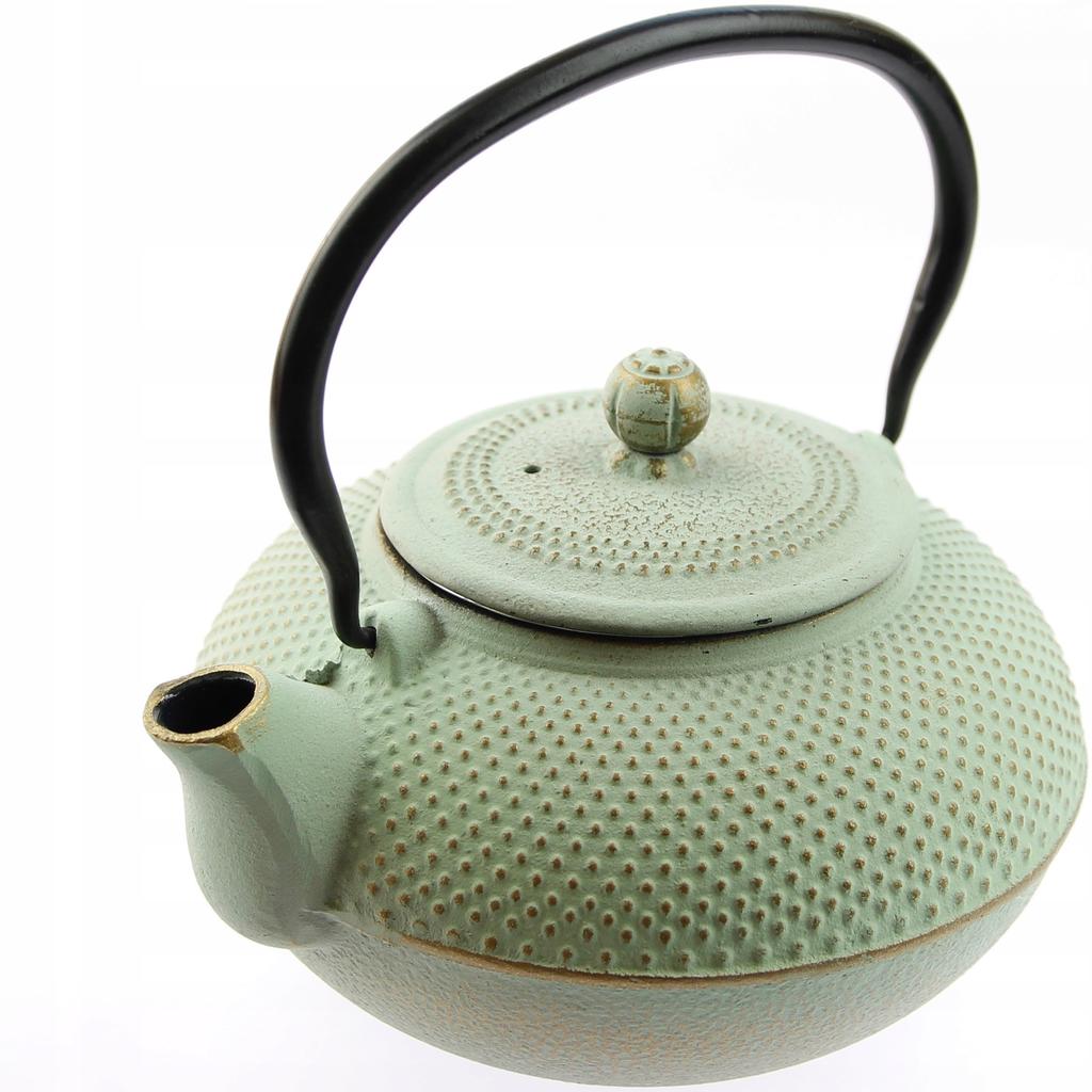 CAST IRON KETTLE 1.5L STEEL STRAINER INFuser for herbal tea