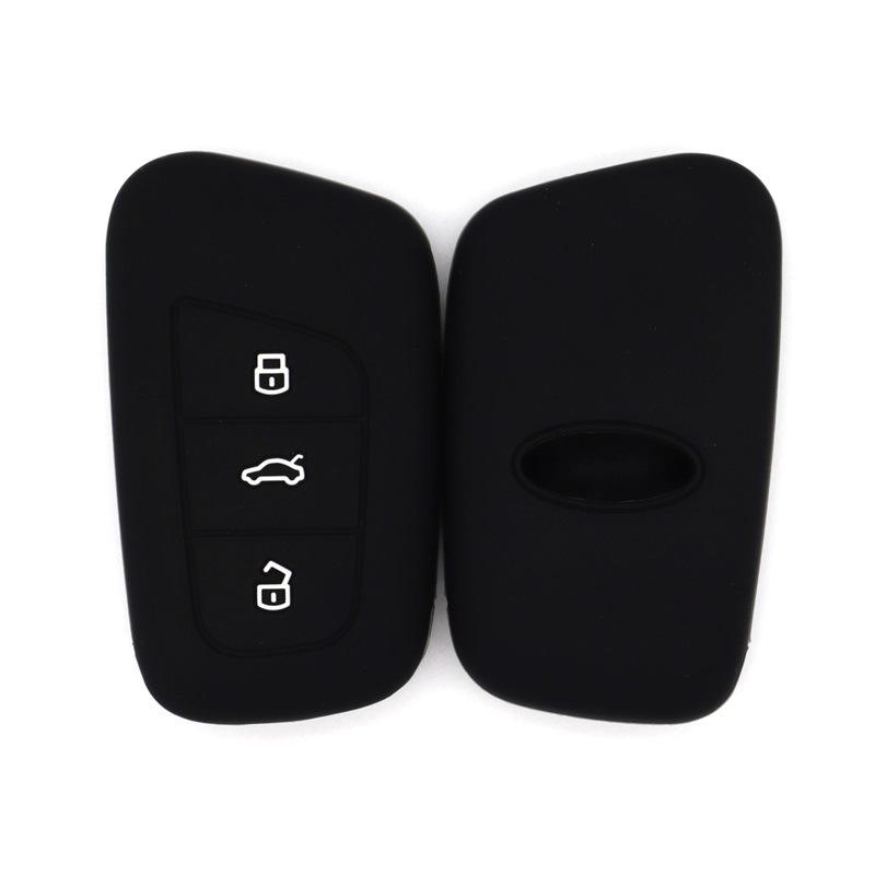 

Suitable for Chery Ant eQ1 Chery new energy electric vehicle Tiggo E silicone car key cover чёрный