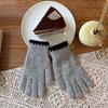 Women's Korean Style Fingerless Knit Gloves