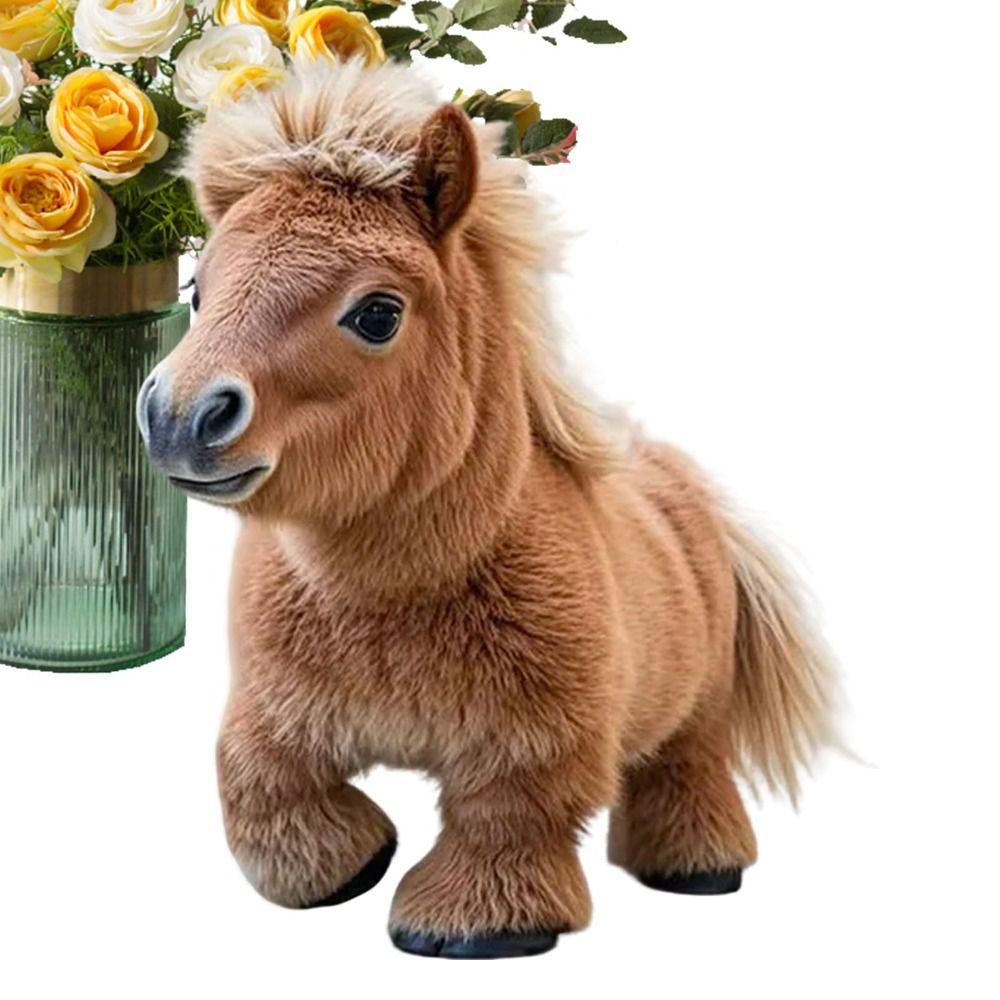 Walking Robot Horse Toy Interactive Smart Horse Fashion Walking Toy  Chilren