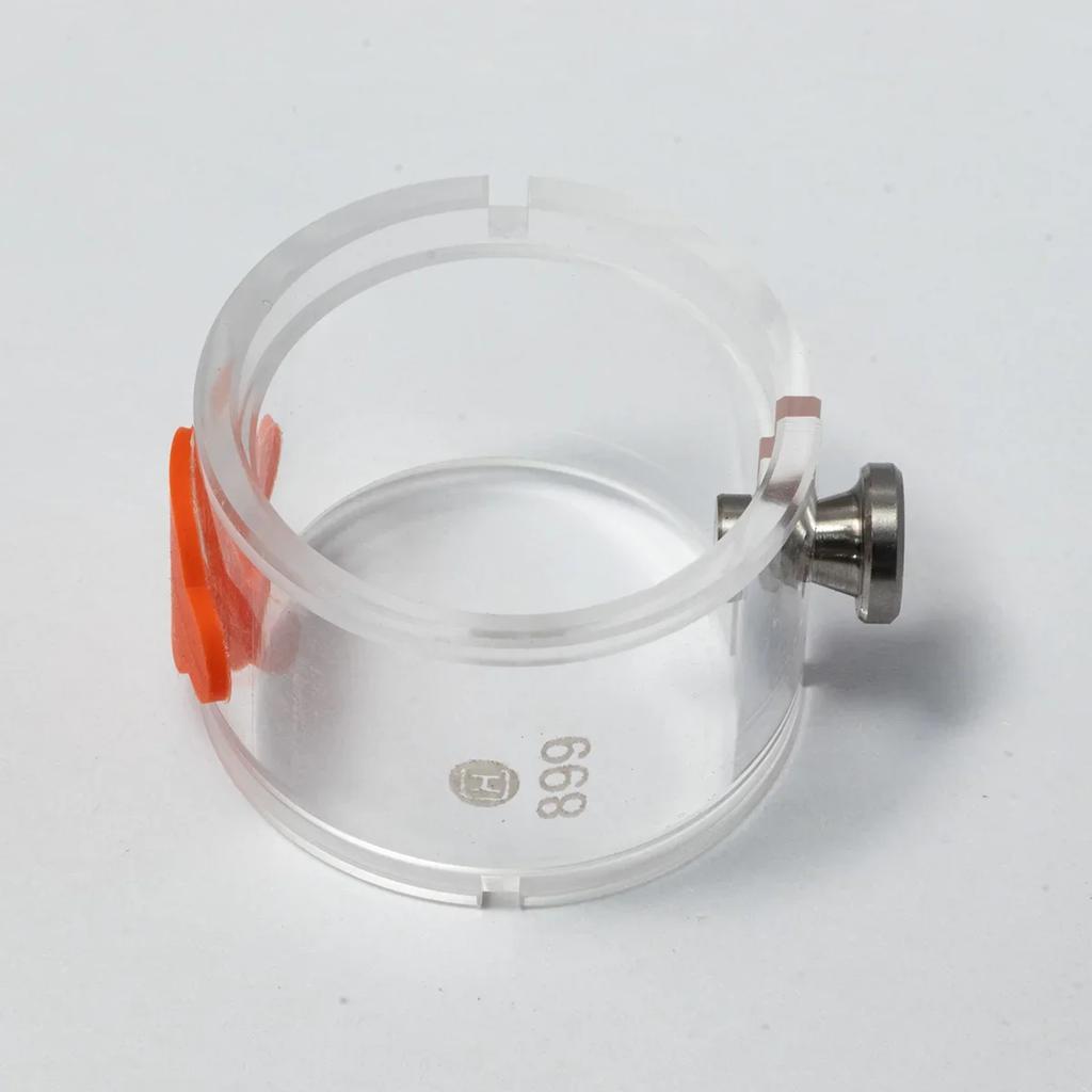 Uhrenreparaturwerkzeug NH35/2824/4130/3235 aus Acrylmaterial, tragbarer Uhrwerkhalter für Uhrmacher zur Reparatur von Uhren