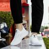 Fashion Men's shoes summer breathable thin mesh sports shoes men's 2025 new versatile white casual shoes