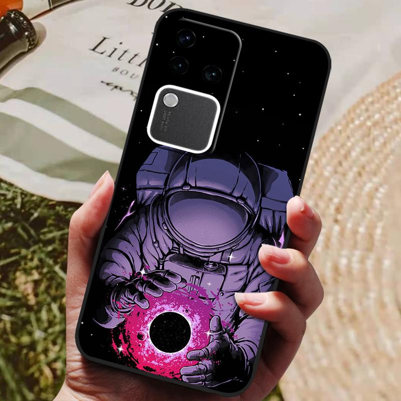 For Vivo V30 Pro V2319 Case Luxury Phone Silicon Back Cover For Vivo V30 V2318 V 30 VivoV30 V30Pro Cases Protective Shell Capas