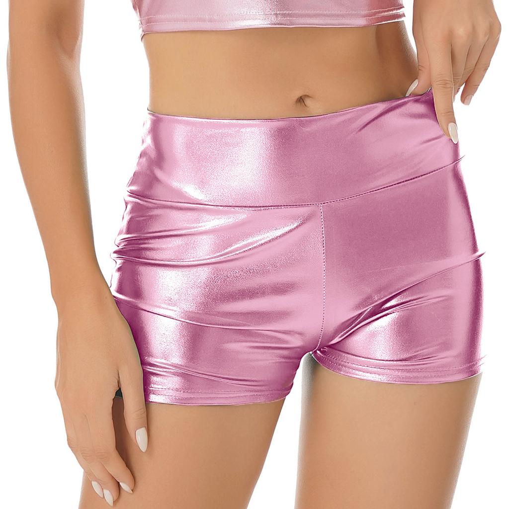 Girl Hot Shorts High Waist Dance Rave Booty Shorts Hot Pants Club Bottoms
