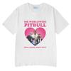 Rapper Pitbull Mr Worldwide Graphic Vintage Washed T Shirt Unisex Women Clothing Fashion Hip Hop Tshirts Summer Cotton Streetwear