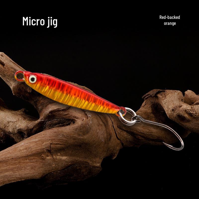 Mini Micro Metal Jig Lure: Stream Bait for Trout, Chub, Whitefish, Tilapia
