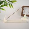 Ceramic Zen Incense Stick Holder - Buddha Tea Ceremony Ornament Burner