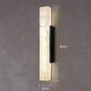 Nordic Luxury Wall Light Outdoor Waterproof IP65 Imitation Marble LED Wall Light bedroom Stainless Steel Street Decoration Lamp