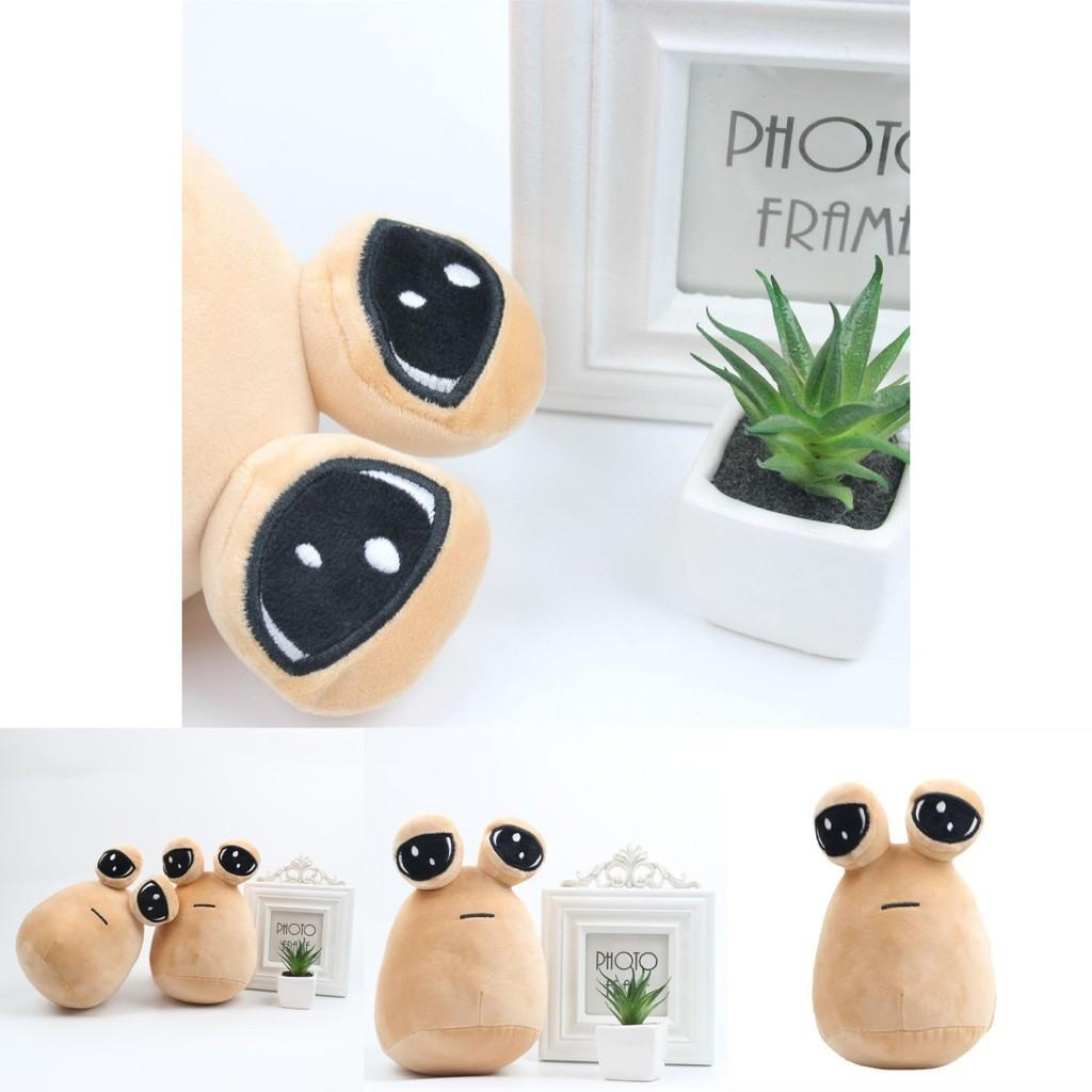 Entzückendes Mein Haustier Alien Pou Plüschtier mit weichem und ungiftigem Stoff für Kinder