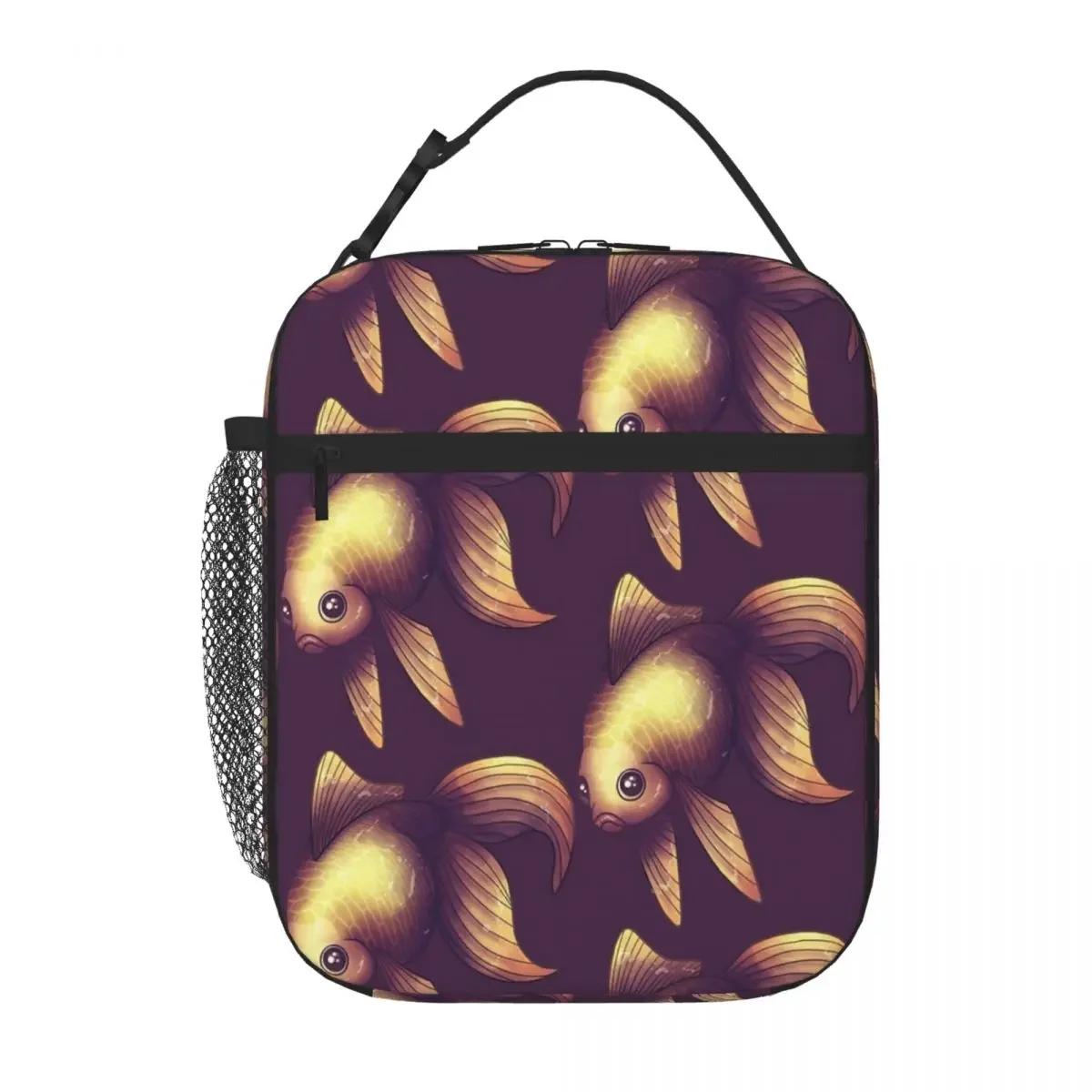 Fantail In Purple Lunch Tote Picnic Kid S Lunch Box Insulated Lunch Bag One Size