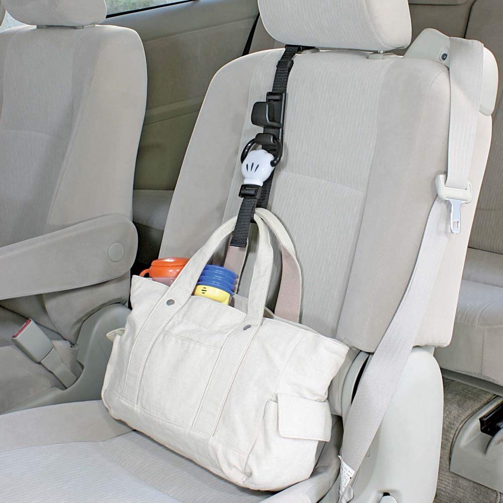 Napolex Disney Baby Car Seat Belt 5kg Weight Easy Storage Convenient Car Disney Mickey Mouse Mickey Mouse Prevents Cargo from Cover, Capacity,