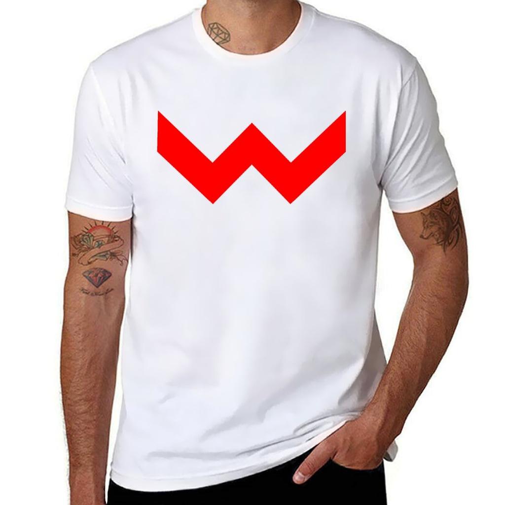 Wonderful W Tshirt Basic Daily Outfit Short Sleeve Tee Tshirt