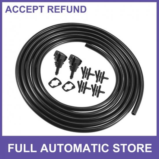 Windshield Washer Nozzle TWO  for CHRYSLER 200 2011-2014 2.5 Meters Hose