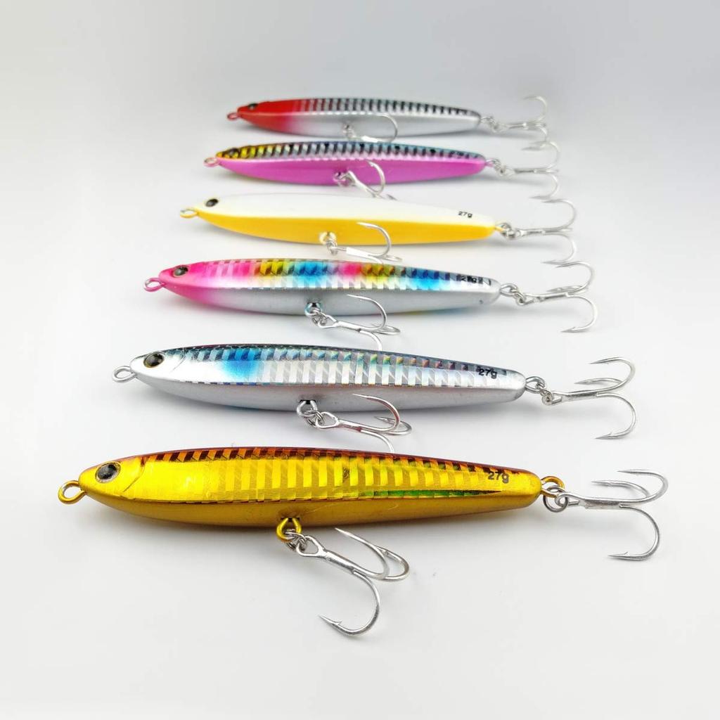 Orurudo Fishing Tackle 94mm 27g Heavy Sinking Pencil 12-Color Set (A+B Set) Qb100191c01n0