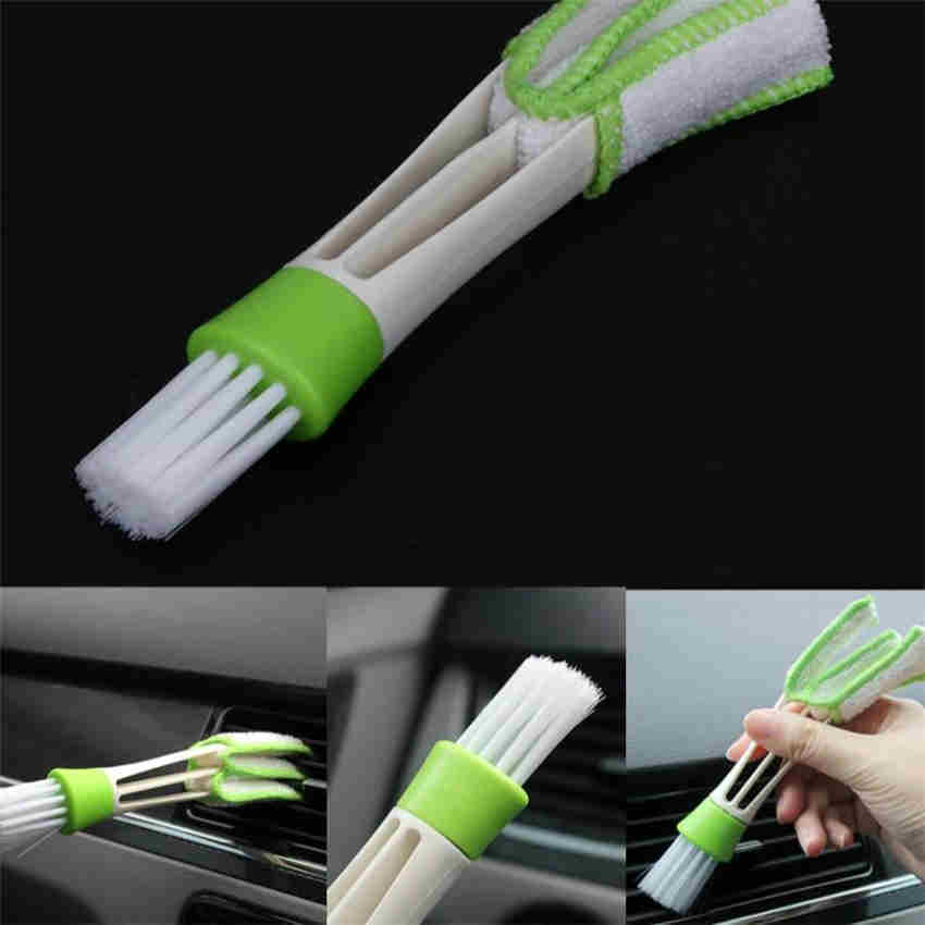Víceúčelový kartáč na prach Čisticí kartáč na větrání do auta Kartáček na interiér auta Kartáč na štěrbiny pro domácnost
