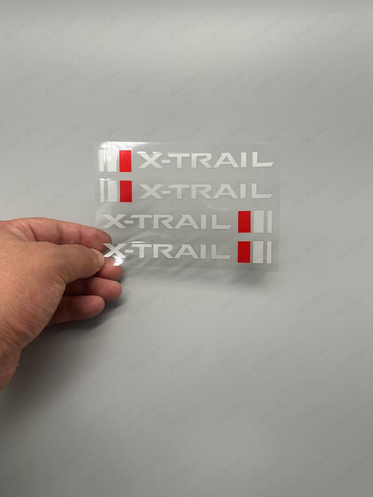 Wiper Blade Stickers and Decals for the T33 and T32 and Reflective Car Set of 4 for Left and 2 for X-TRAIL Series, Waterproof, Stylish, Fade-Resistant