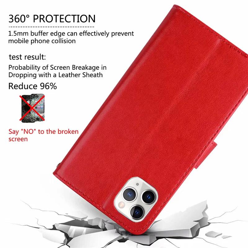 Custodia Portafoglio Per Honor X7a - Pelle PU Con Supporto