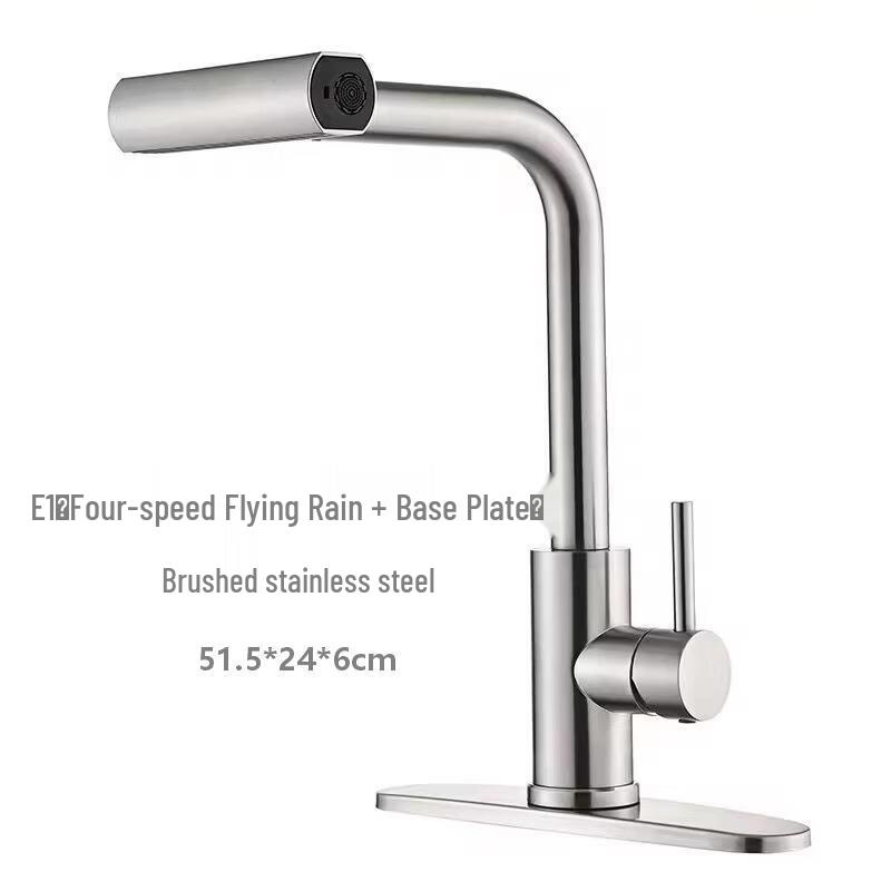 Baimengyang Kitchen Pull-Out Faucet with 4 Spray Modes
