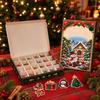 Christmas Advent Calendar Kit - Days of 2D Acrylic for Holiday DIY