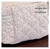 2024 Floral Cotton Quilted Large Capacity Cosmetic Handheld Storage Bag