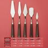 5-Piece Stainless Steel Palette Knife Set for Oil and Gouache Painting