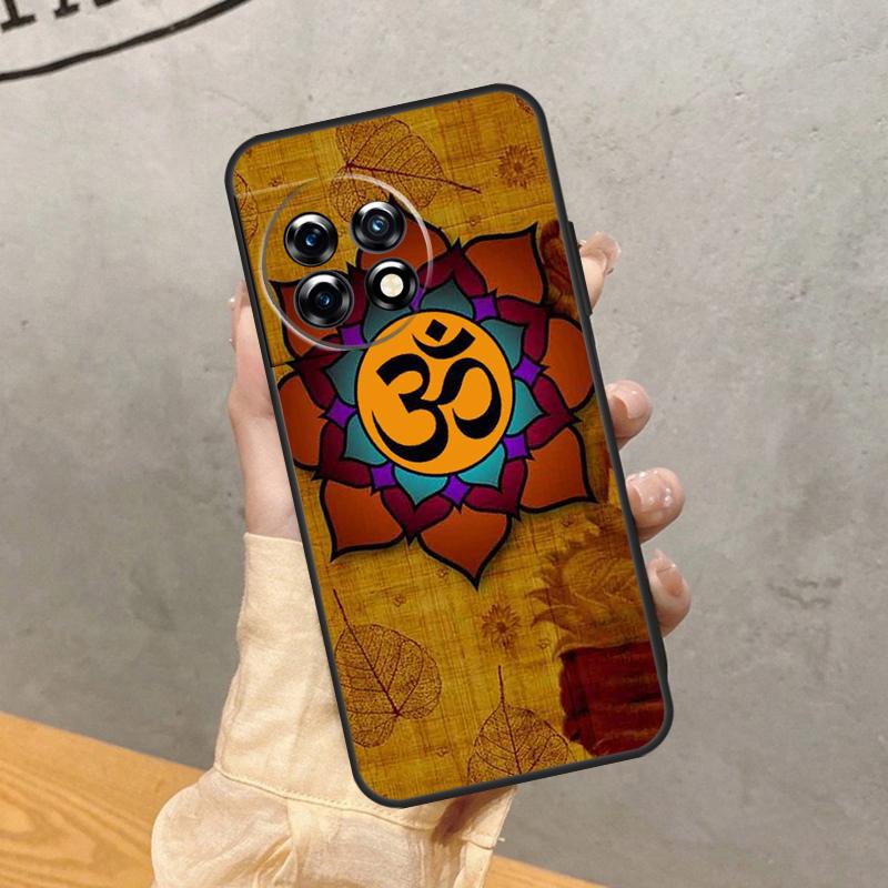 Aum Om Namaste Symbol Zen Yoga Case For OnePlus 15 15R 12 12R 13T 13R 13 11 10 10R 10T 8T Nord 5 CE 2 3 4 Lite N20 N30 Cover