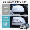 RiNan. Aftermarket Door Mirror Plating Garnish Step Wagon Spada RK1