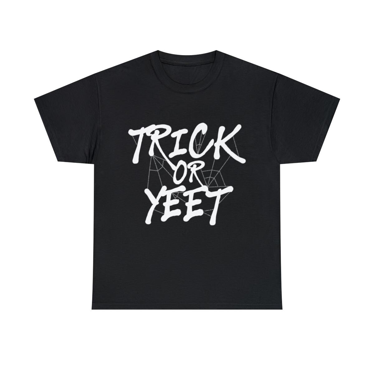 Trick Or Yeet Halloween Graphic Tee Shirt, S-5XL S