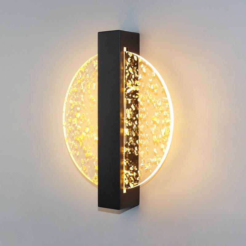 

Роскошный светодиодный настенный светильник, акриловый современный светодиодный настенный светильник для помещений, скандинавский бра, лампа для спальни, гостиной, прикроватный светильник