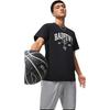 Li Ning Reflective Basketball T-Shirt With Moisture Wicking Men Tops Black ATST547-3
