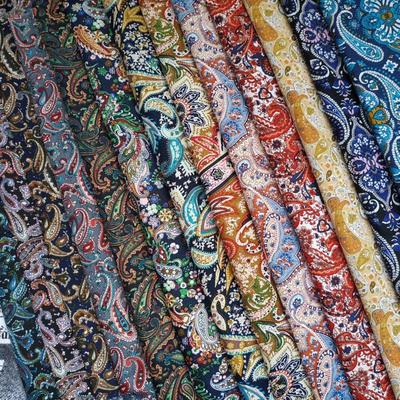 Țesătură cu imprimeu flori de caju din piele de piersică: Pantaloni de plajă, șorțuri, bagaje, pălării