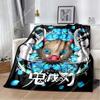 Hashibira Inosuke Demon Slayer Character Anime Blanket Lightweight Comfortable Soft Breathable Ultra Warm Blanket Bedding Travel