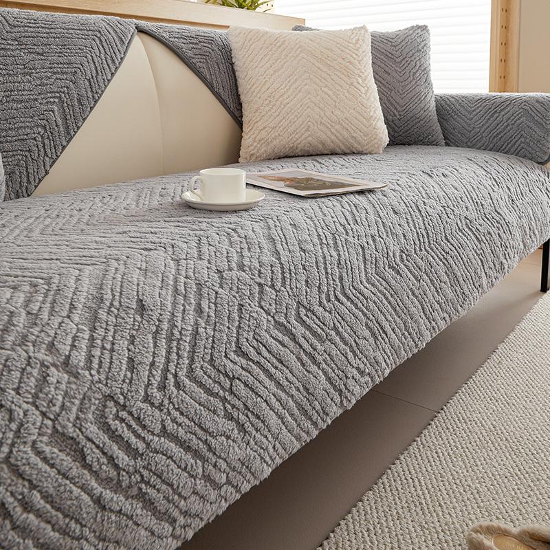 

Подушка для дивана, зимняя плюшевая подушка, утолщенная, простая, современная кожаная ткань для дивана, три сиденья и один шезлонг 70*70cm