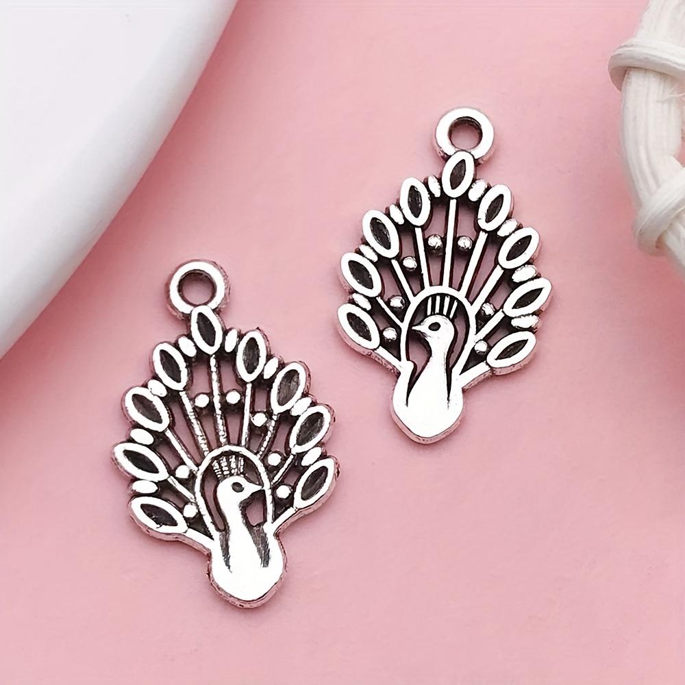 30 beautiful accessories, 12x19mm vintage alloy pendant, suitable for DIY handmade jewelry making necklaces, earrings, bracelet