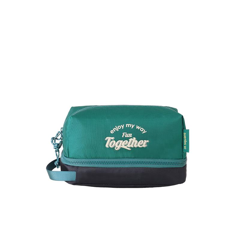 

M Square Double-Layer Travel Toiletry Bag