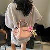 Casual Fashion Handbag New Commuter Versatile Solid Color Shoulder Messenger Bag