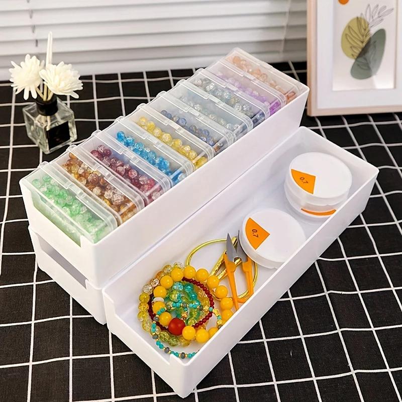 1pc Data Cable Storage Box Household Mobile Phone Charger Dust-proof Storage Box Desktop Cable Manager Desktop Organizer