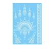 White Lace Arm flower Waterproof Body Art Temporary Tattoos Henna Stickers Tattoo Sticker Simulated